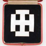Österreich: Ehrenzeichen für Verdienste um die Republik Österreich (1922-1934) bzw. Österreichischer Verdienstorden (1934-1938), Offizierskreuz, im Etui. - Foto 2