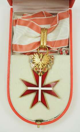 Österreich: Großes Goldenes Ehrenzeichen für Verdienste um die Republik Österreich, Komtur, im Etui. - Foto 2