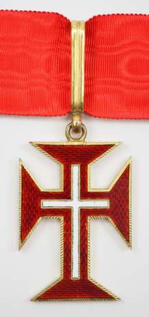 Portugal: Militärischer Orden unseres Herrn Jesus Christus, 2. Modell (1789-1910), Komtur Kreuz. - Foto 1
