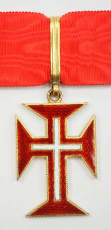 Portugal: Militärischer Orden unseres Herrn Jesus Christus, 2. Modell (1789-1910), Komtur Kreuz. - Foto 3