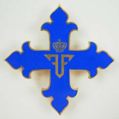 Rumänien: Orden Michael des Tapferen, 1. Modell (19-1914), 1. Klasse.