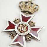 Rumänien: Orden der Krone von Rumänien, 2. Modell (1932 - 1947), Komturkreuz. - Foto 2