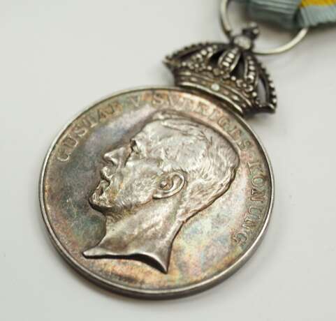 Schweden: Verdienstmedaille der 5. Olympischen Spiele, Stockholm 1912. - photo 2