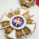 Serbien: Orden des Sterns von Karageorge, Komtur Kreuz, mit Schwertern. - Foto 2