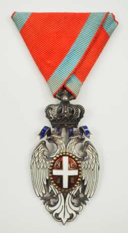 Serbien: Orden des Weißen Adler, 1. Modell (1883-1903), 5. Klasse. - photo 1