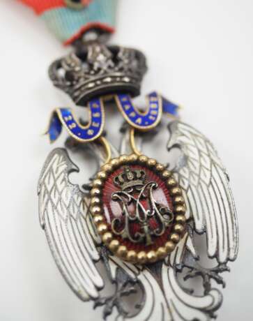 Serbien: Orden des Weißen Adler, 1. Modell (1883-1903), 5. Klasse. - photo 4