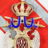Serbien: Orden des Weißen Adler, 2. Modell (1903-1941), 3. Klasse mit Schwertern. - фото 3