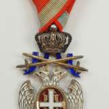 Serbien: Orden des Weißen Adler, 2. Modell (1903-1941), 5. Klasse mit Schwertern. - фото 1