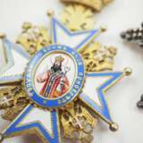 Serbien: St. Sava-Orden, 2. Modell, 1. Typ (1903-1905), Großoffiziers Satz. - photo 3