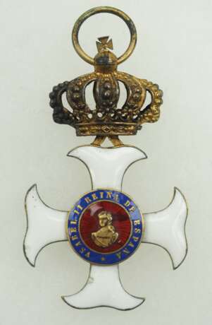 Spanien: Orden Maria Isabella Luisa, Kreuz für Offiziere. - фото 1