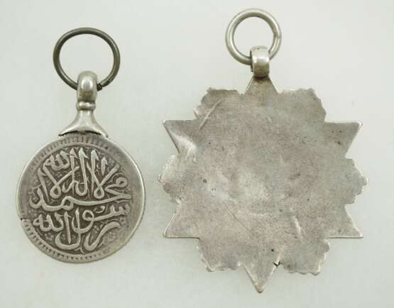Afghanistan: Silberne Verdienstmedaille - Sieg über Mangal / Habibullah Kalakâni. - photo 2