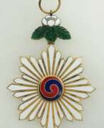 Мир. Süd-Korea: Orden des Taeguk, 1. Klasse Kleinod.