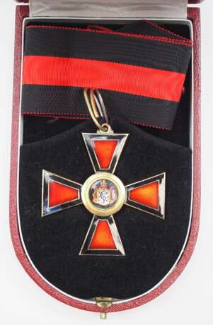 Russland: St. Wladimir Orden, 1./2. Klasse Kreuz, im Etui. - photo 1