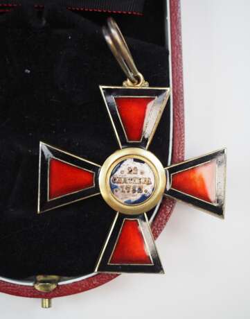 Russland: St. Wladimir Orden, 1./2. Klasse Kreuz, im Etui. - photo 4