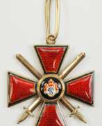 Мир. Russland: St. Wladimir Orden, 3. Klasse mit Schwertern - AK.