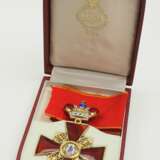 Russland: Orden der heiligen Anna, 2. Modell (1810-1917), 1. Klasse Kleinod mit Krone, im Etui. - photo 4