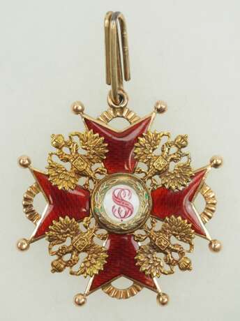 Russland: Kaiserlicher und Königlicher Orden vom heiligen Stanislaus, 2. Modell, 2. Typ (ca. 1841-1917), 2. Klasse. - photo 1