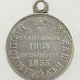 Russland: Medaille auf die Verteidigung von Sewastopol während des Krimkriegs 1854-55. - фото 2