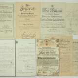 Preussen: Urkundennachlass eines Rittmeisters, Adjutant der 1. Garde-Dragoner-Regiment "Königin Viktoria von Großbritannien und Irland" / 3. Garde-Kavallerie-Brigade / des Armee-Oberkommando 11, komdt. zur Ang… - photo 1