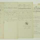 Preussen: Urkundennachlass eines Major des Westfälischen Füsilier-Regiment No 37 und Direktor der Kriegsschule zu Cassel. - photo 1