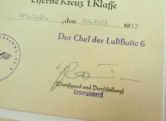 Urkundennachlass eines Gefreiten und Kampffliegers der 1. Flieger-Division / Luftflotte 6. - photo 2