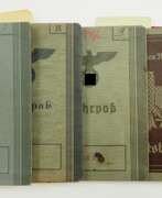 Historical items. 3. Reich: Lot Ausweise.