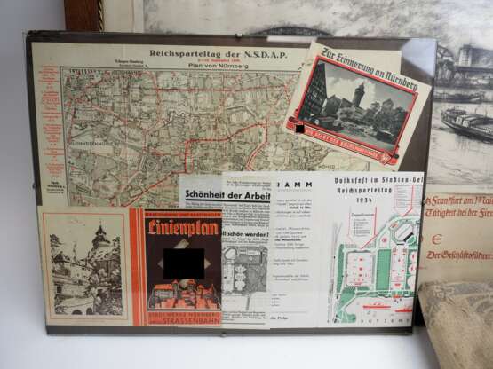 3. Reich: Sammlung Reichsparteitag Nürnberg. - Foto 2