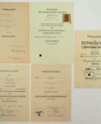 Документы. 3. Reich: Urkunden Lot.