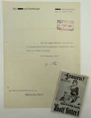 Hitler, Adolf - Widmungsbild.