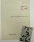 Обзор. Hitler, Adolf - Widmungsbild.