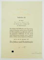 Hitler, Adolf / v. Brauchitsch, Walter.