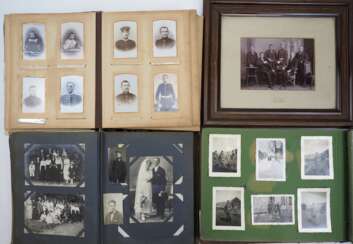 Deutsches Reich: Sammlung Postkarten- und Fotoalben.