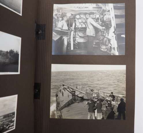 Reichsmarine: Fotoalbum eines Matrosen auf dem Torpedoboot Greif. - photo 1