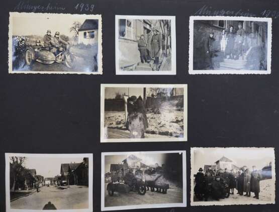 Wehrmacht: Fotoalbum eines Infanteristen - Westfeldzug. - Foto 5