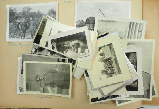 Wehrmacht: Lot Fotoalben - 2 Exemplare. - photo 3