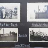 Kriegsmarine: 3 Fotoalben eines Obermaat und Einzelgeschützführers. - photo 7