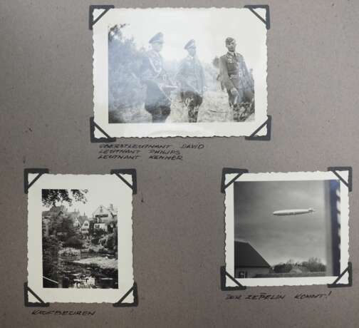 3. Reich: Lot Fotoalben - 2 Exemplare, Luftwaffe und Polizei. - photo 2