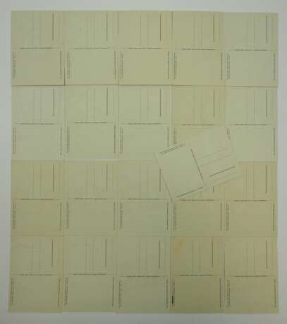3. Reich: Propaganda Postkarte "Die siegreichen Fahnen und Standarten" - 21 Exemplare. - photo 2