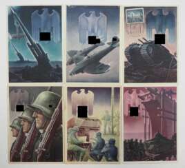 3. Reich: Propaganda Postkarte &quot;Die Deutsche Wehrmacht&quot; - 6 Exemplare.