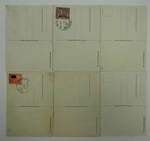 3. Reich: Propaganda Postkarte "Die Deutsche Wehrmacht" - 6 Exemplare. - Foto 2