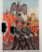 Overview. 3. Reich: Propaganda Postkarte Reichsparteitag Nürnberg 1938.