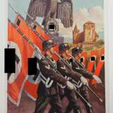 3. Reich: Propaganda Postkarte Reichsparteitag Nürnberg 1938. - Foto 1