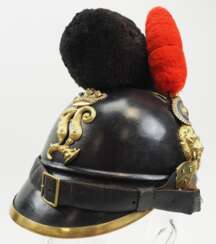 Bayern: Raupenhelm M1868 für Mannschaften.