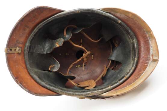 Bayern: Pickelhaube für Mannschaften im Königlich Bayerisches 20. Infanterie-Regiment „Prinz Franz“. - photo 5