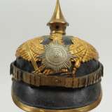 Preussen: Pickelhaube für Mannschaften der Preußischen Hauptkadettenanstalt. - Foto 2