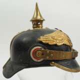 Preussen: Pickelhaube für Mannschaften der Preußischen Hauptkadettenanstalt. - Foto 3