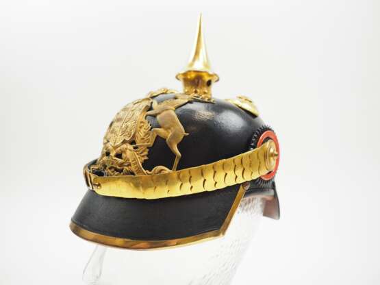 Württemberg: Pickelhaube für Offiziere der Infanterie. - photo 1