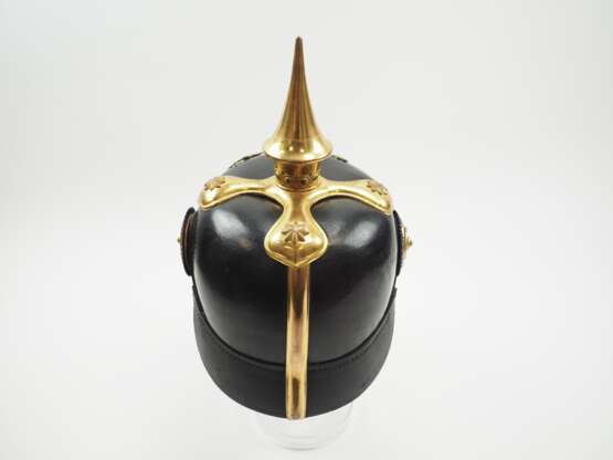 Württemberg: Pickelhaube für Offiziere der Infanterie. - photo 4