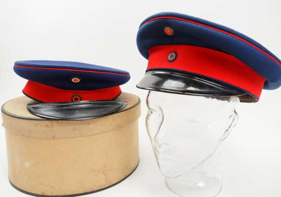 Württemberg: Schirmmütze für einen Unteroffizier der Infanterie - 2 Exemplare. - photo 2