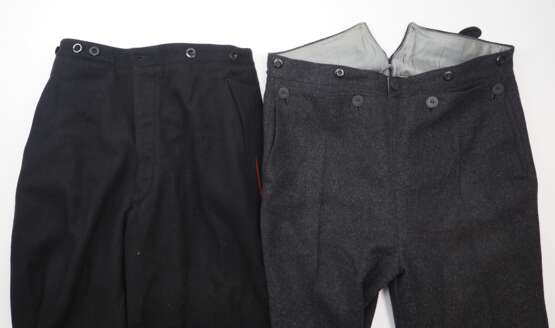 Deutsches Reich: 2 Uniformhosen. - photo 1